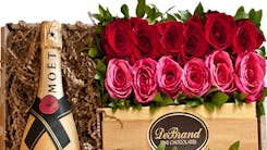 Valentine's Day Champagnes & Flowers