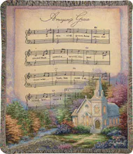 Amazing Grace Sympathy Throw