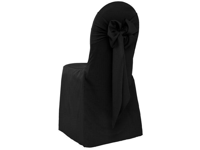 Chair Cover Rentals Black Classic Columbus Linen Companies