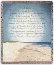 Footprints Sympathy Throw