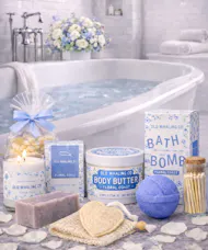 Floral Coast Spa Gift Set
