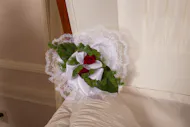 Patriotic Salute Tribute Satin Pillow