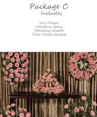 Pink Carnation Memorial Package C