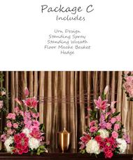 Pink Memorial Garden Package C