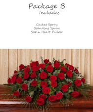 Red Rose Tribute Package B