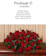 Red Rose Tribute Package C