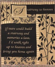 Stairway To Heaven Sympathy Throw
