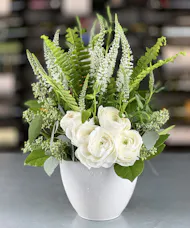 Verdant White Garden