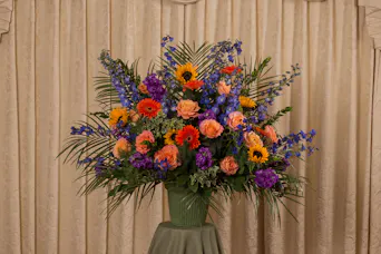 Vibrance of Life Mache Basket