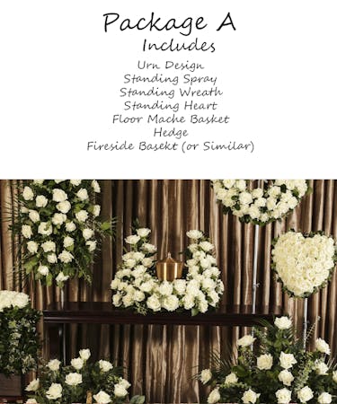 White Rose Memorial Package A