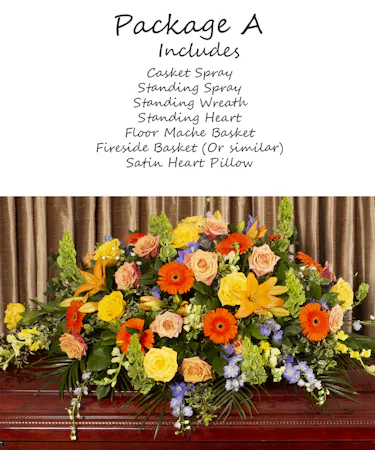 Glowing Tribute Series Sympathy Flowers Columbus Ohio