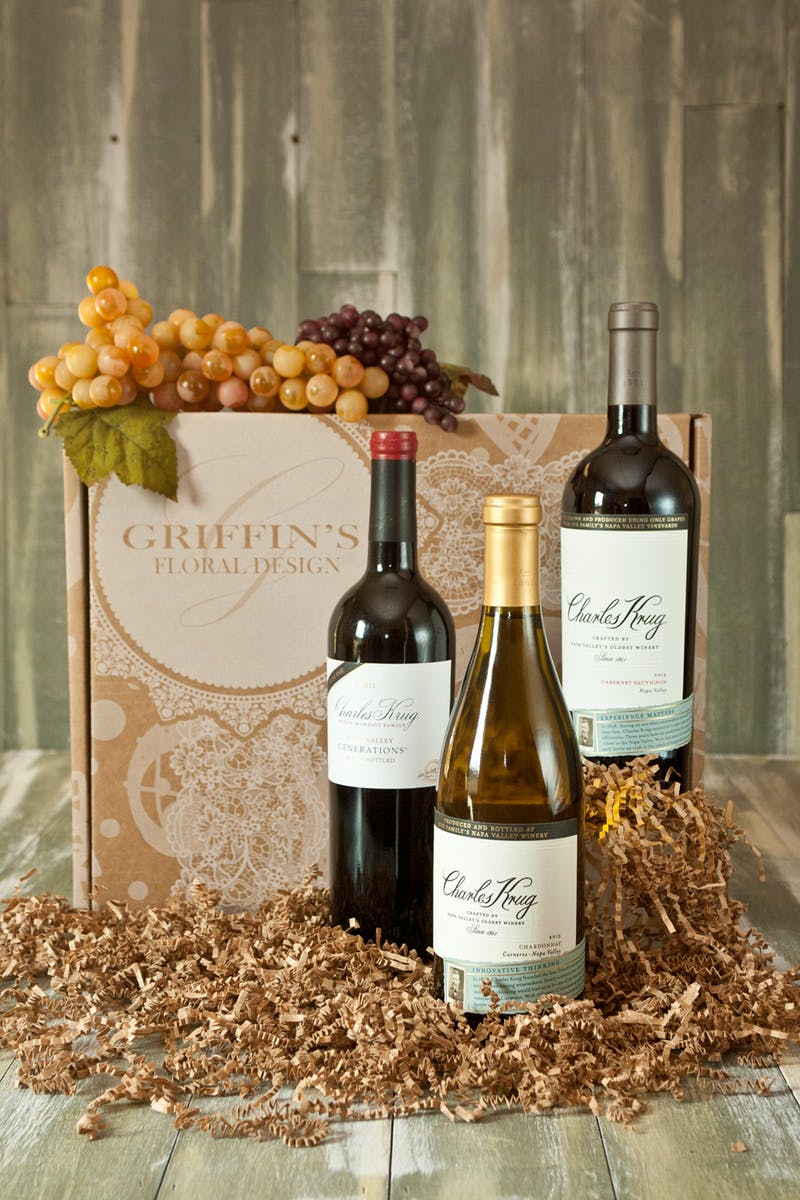 Charles Krug Reserve Napa Wine Gift Set