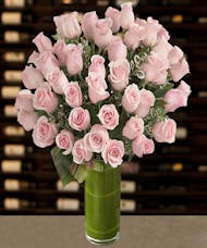 48 Luxury Soft Pink Roses