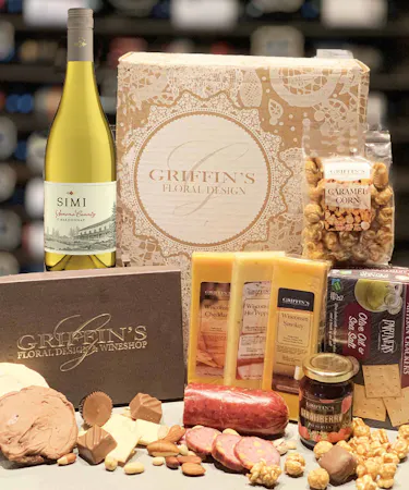 Simi Wine Sweet & Savory Gift Set Columbus Ohio Gourmet Wine Baskets 