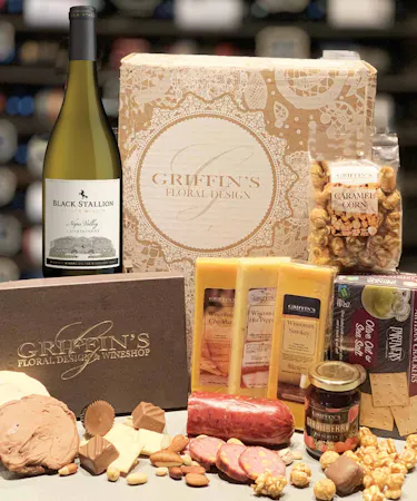 Black Stallion Wine Sweet & Savory Gift Set Columbus Ohio Gourmet Wine Baskets 