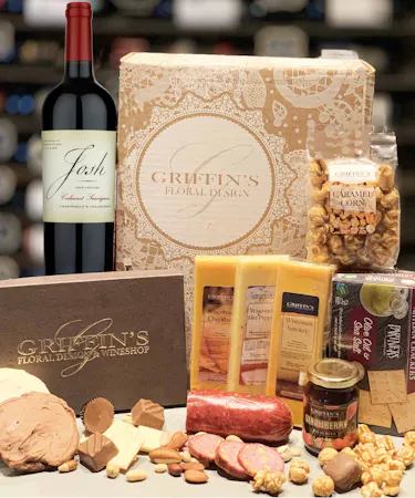 Grgich  Wine Sweet & Savory Gift Set Columbus Ohio Gourmet Wine Baskets 