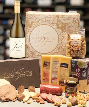 Grgich  Wine Sweet & Savory Gift Set Columbus Ohio Gourmet Wine Baskets 