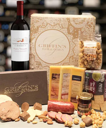 Robert Mondavi Wine Sweet & Savory Gift Set Columbus Ohio Gourmet Wine Baskets 