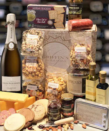 Roederer Champagne Grand Galore Gourmet Set Columbus Ohio Gourmet Wine Baskets 