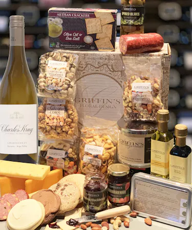 Charles Krug Grand Galore Gourmet Set Columbus Ohio Gourmet Wine Baskets 
