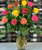 One Dozen (12) Assorted roses columbus ohio florists newark Griffins
