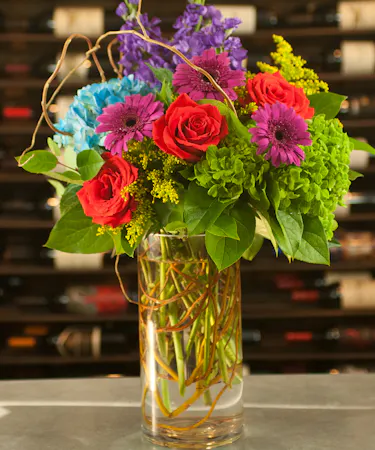 BRIGHTEN YOUR DAY BOUQUET BIRTHDAY FOWERS GET WELL COLUMBUS OHIO FLORISTS NEWARK OH GRIFFIINS