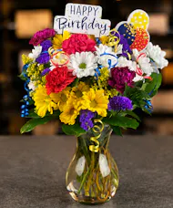 Birthday Wish Vase