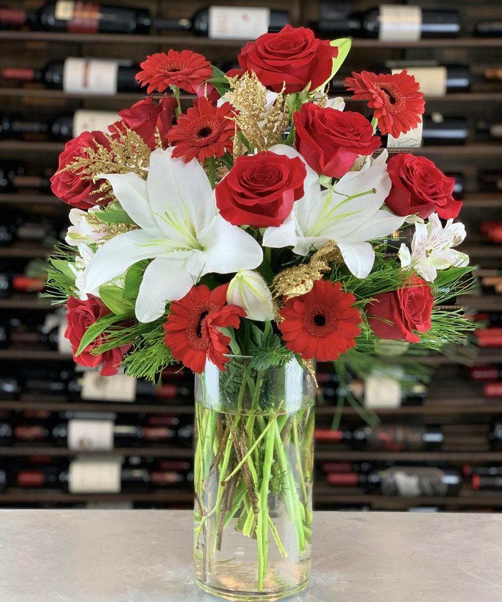 Holiday Jubilee Christmas Flowers Columbus Ohio Florist Newark Oh Griffins