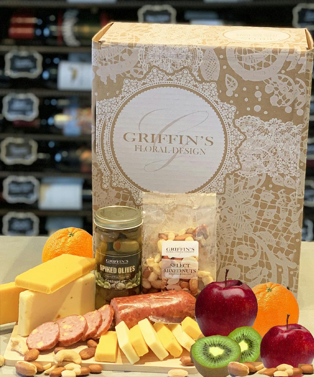 Classic Gourmet And Fruit Gourmet Basket Columbus (OH) Gift Griffins