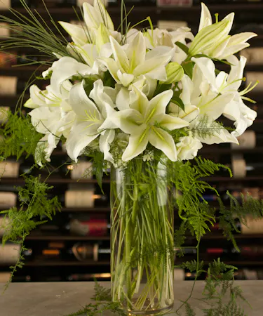 Crystal Blanc Petals Columbus Flowers Newark Ohio Florists Griffins Floral Design