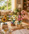 DIY wooden flower bloom sets including sunflower, pink tulip, and lily in Griffin&rsquo;s Floral Design gift box &ndash; Columbus Ohio gift shop