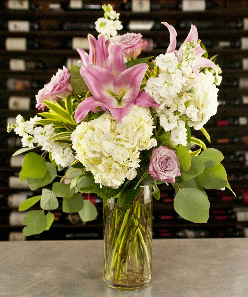 Darling Pinks Bouquets Columbus Flowers Newark Ohio Griffins Floral Design