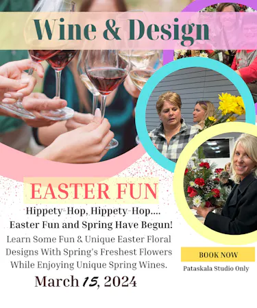 March 15th Wine & Design Class Tasting - Pataskala Location Only