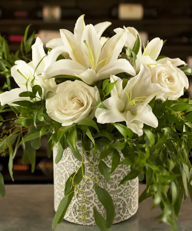 Ethereal White Bouquet Columbus Flowers Newark Ohio Griffins Floral Design