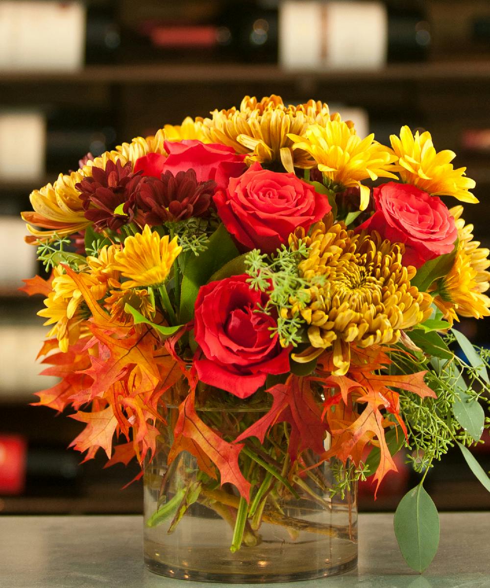Falling Leaves Fall Flowers Columbus Ohio Florists Newark Oh