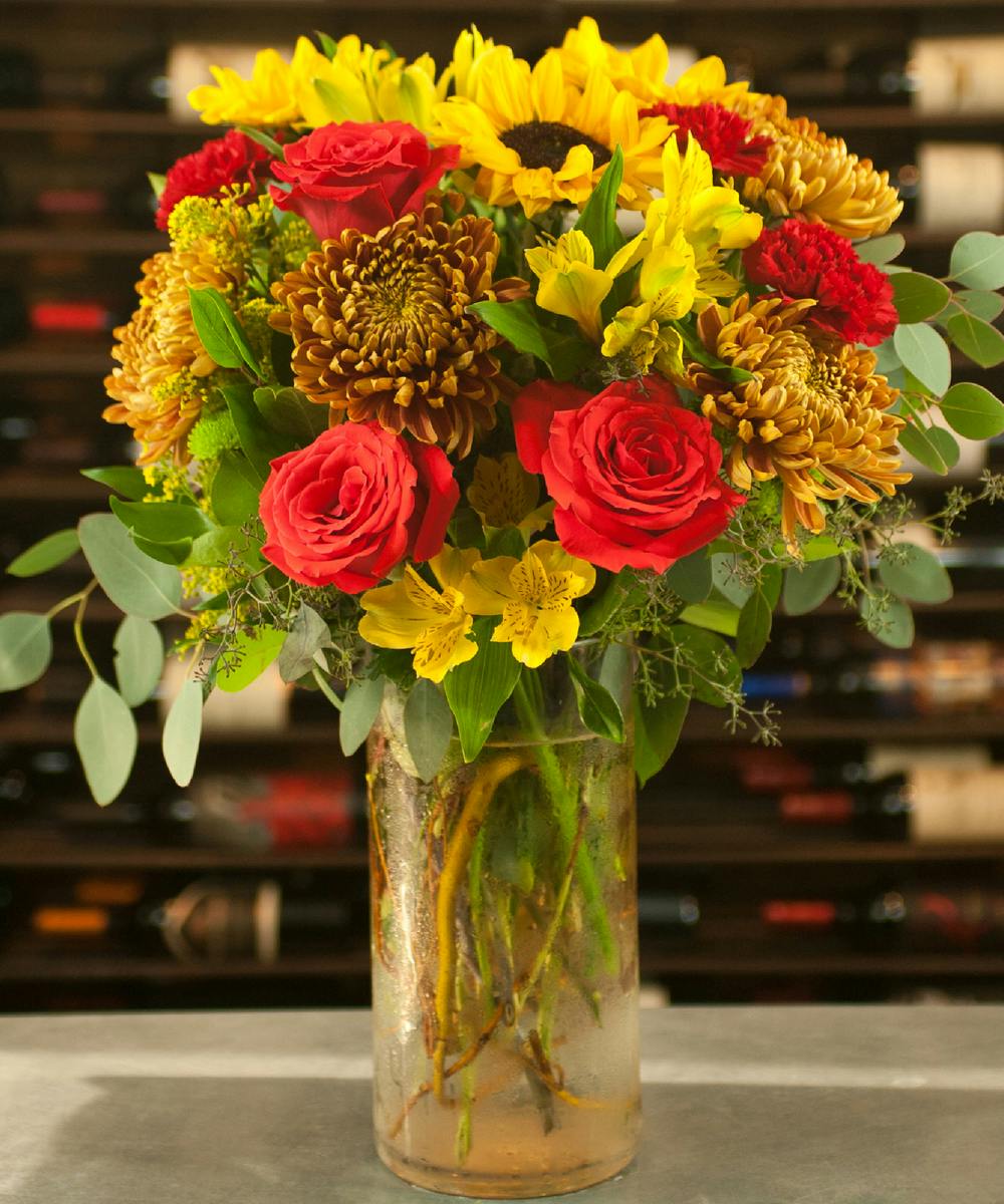 Field Picked Autumn Fall Flowers Columbus Ohio Florists Newark Oh