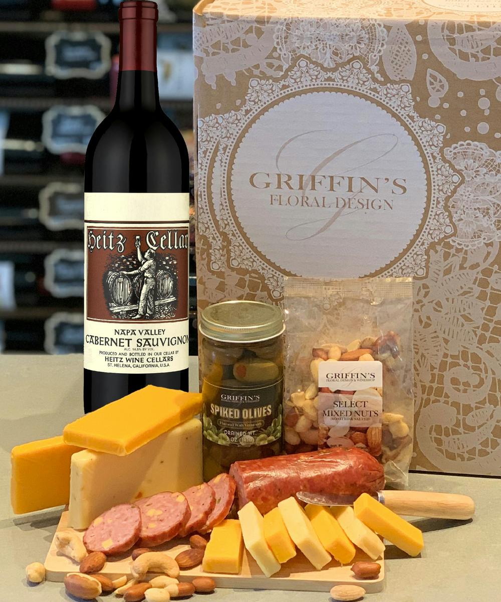 Heitz Cellar Wine Classic Gourmet Set Columbus Ohio Gourmet Wine Baskets