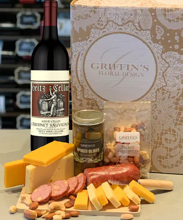Heitz Cellar Wine Classic Gourmet Set Columbus Ohio Gourmet Wine Baskets 