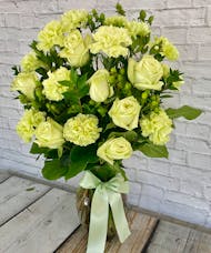 Irish Roses And Carntions Vase