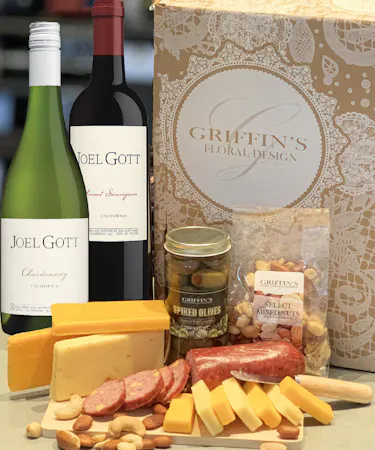 Joel Gott Double Wine Classic Gourmet Set Columbus Ohio Gourmet Wine Baskets 