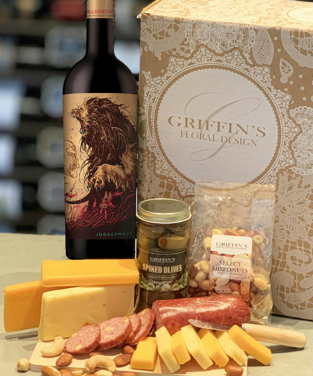 Juggernaut Wine Classic Gourmet Set Columbus Ohio Gourmet Wine Baskets