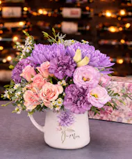 Moms Mug Of Flowers