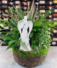Planter Garden With Angel