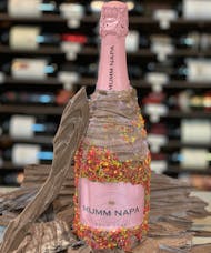 Mumm Napa Rose Chocolate Wine Bottle