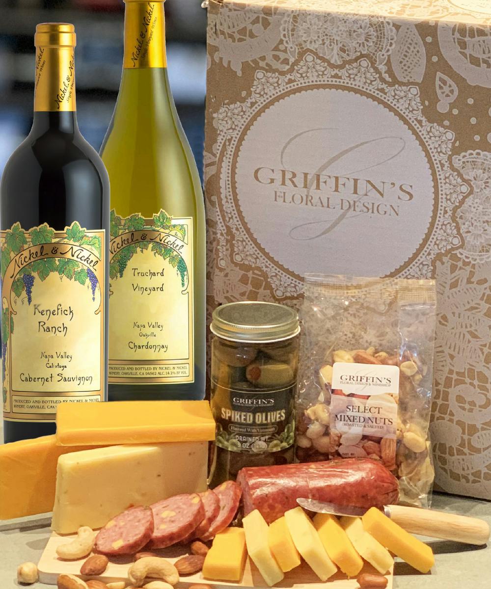 Nickel & Nickel Wine Classic Gourmet Set Columbus Ohio Gourmet Wine Baskets