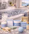 Old Whaling Co Coastal Calm luxury spa gift box with candle, bath bomb and body butter Columbus Ohio florist.