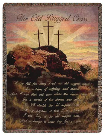 The Old Rugged Cross Throw