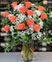 Order 12 Orange Roses with Baby's Breath Today From Columbus Florist Griffins Floral Design