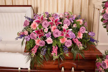 Pastorial Tribute Series Casket Spray