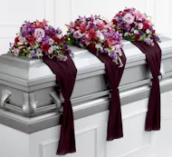 Peaceful Serenity Casket Spray